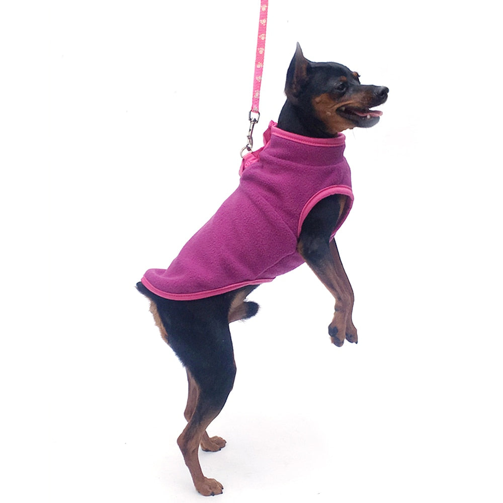 Fleece Dog vest